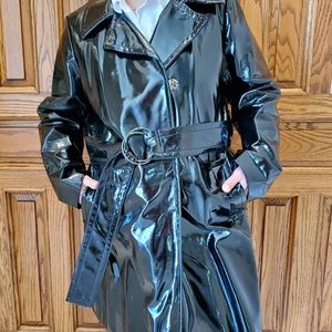 Rich Black Vince Camuto Coat